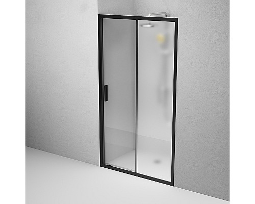Душевая дверь AM.PM Gem Solo 110 W90G-110-1-195BM Черный матовый -