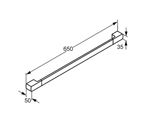 Полотенцедержатель Kludi E2 4998005 Хром