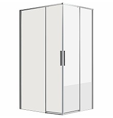 Душевой уголок Grossman Fly 80х100 GR-8010Fl профиль Хром стекло прозрачное