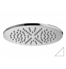 Верхний душ Paffoni Master ZSOF074BO белый матовый