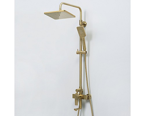 Душевая система WasserKRAFT Aisch A15501 Золото матовое