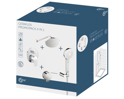 Душевая система Ideal Standard Ceraflex BC447AA Хром