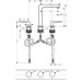Смеситель для раковины Hansgrohe Metropol черный