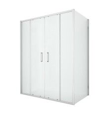 Душевое ограждение NEW TRENDY NEW CORRINA 160x80x195 (хром)