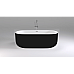 Акриловая ванна Black&White SB 109 Black отдельностоящая 170x80