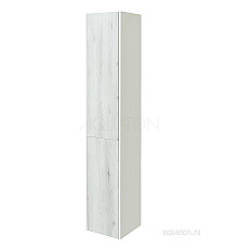 Шкаф - колонна Сакура правая ольха наварра, белый глянец Aquaton 1A219903SKW8R