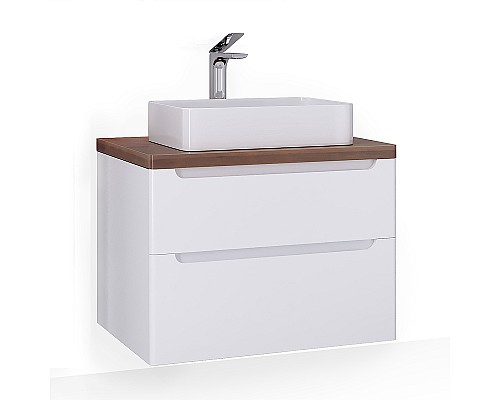 Столешница под раковину Jorno Wood 80 Wood.06.80/DW Темное дерево