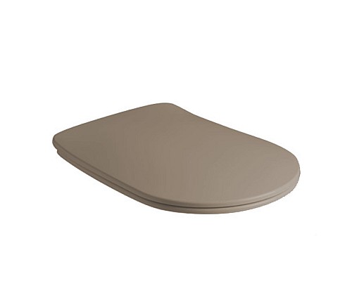 Крышка-сиденье Kerasan Nolita 539181 с микролифтом, коричневый орех