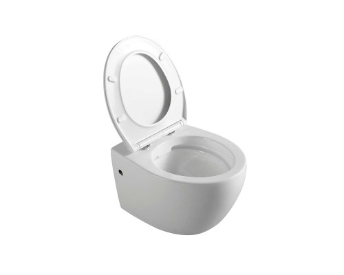 Унитаз подвесной Vincea INTERO VT1-21 ультратонкое сиденье soft close P-trap