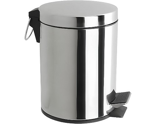 Ведро для мусора Frap F701 Хром