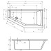 Асимметричная ванна Riho Geta 170x90 L левая BA8900500000000