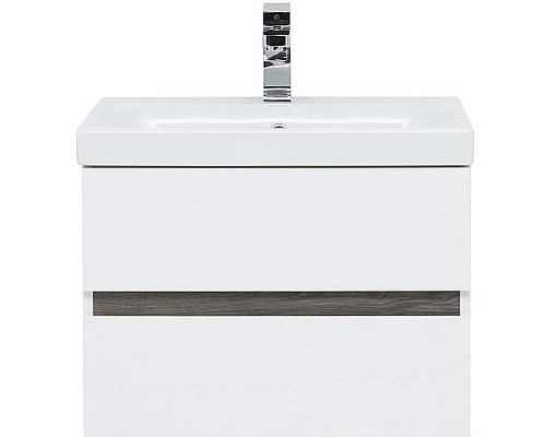 Тумба под раковину Aquanet Беркли 60 254289 подвесная Белый Дуб рошелье