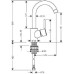 Смеситель для раковины Hansgrohe Talis S