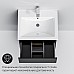 Тумба под раковину AM.PM X-Joy 55 M85AFHX0552BM подвесная Черная матовая