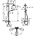 Душевая система Hansgrohe Croma Select E однорычажная 27258400