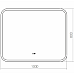Зеркало Silver Mirrors Stiv 100 ФР-00001937 с подсветкой с сенсорным выключателем и подогревом