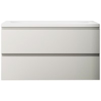 Тумба под раковину Art&Max AM-Bianchi-1000-2C-SO-BM подвесная Белый матовый