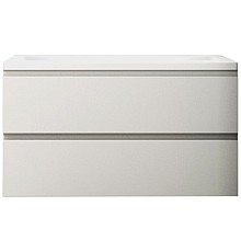 Тумба под раковину Art&Max AM-Bianchi-1000-2C-SO-BM подвесная Белый матовый