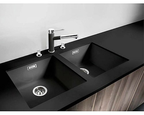 Кухонная мойка Blanco Subline 400-U 523423 Темная скала