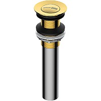 Донный клапан WasserKRAFT A253 Click-Clack Золото
