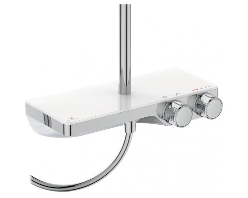 Душевая система Ideal Standard Ceratherm S200 A7331AA с термостатом Хром Белая