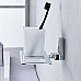 Стакан для зубных щеток Haiba HB8808 двойной Хром