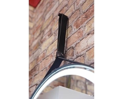 Зеркало Art&Max Milan AM-Mil-1000-DS-F-Nero с подсветкой с сенсорным выключателем Черное