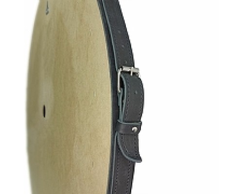 Зеркало Art&Max Milan AM-Mil-1000-DS-F-Nero с подсветкой с сенсорным выключателем Черное