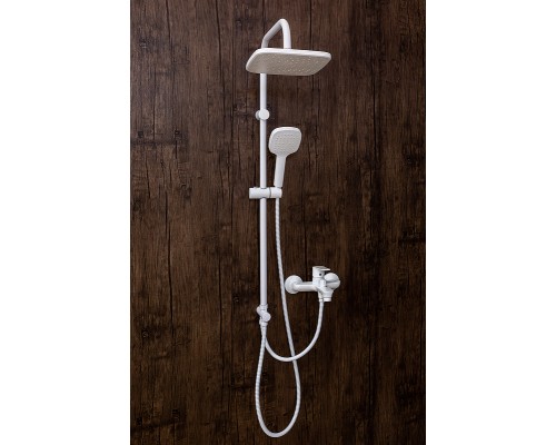 Душевая система Orange O-Shower Белый глянец