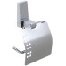 Держатель туалетной бумаги WasserKRAFT Lopau K-6025 с крышкой Хром