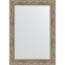 Зеркало Evoform Exclusive 105х75 BY 3461 с фацетом в багетной раме - Виньетка античное серебро 85 мм