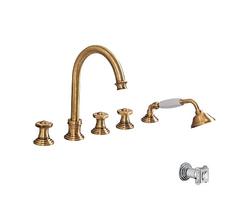 Смеситель для ванны Cezares APHRODITE-BVD-02-Sw