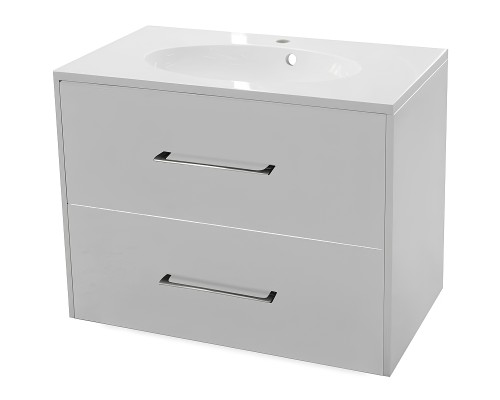 Тумба с раковиной Эстет Vegas 60 ФР-00003492 подвесная Белая