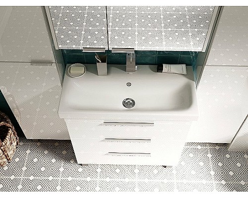 Тумба под раковину 1MarKa Gaula 60Н У92515 White