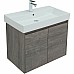 Тумба под раковину Aquanet Nova Lite 75 298851 подвесная Дуб рошелье