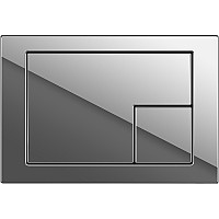 Клавиша смыва Cersanit Corner 64108 Хром глянцевый