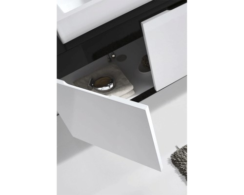 Тумба с раковиной Orans BC-6023-1800 Черный Белый