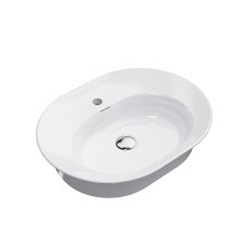 Раковина Kerama Marazzi CANALETTO накладная 60, белая глянцевая