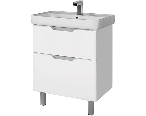 Тумба под раковину Dreja Q Plus 60 99.0004 Белый глянец