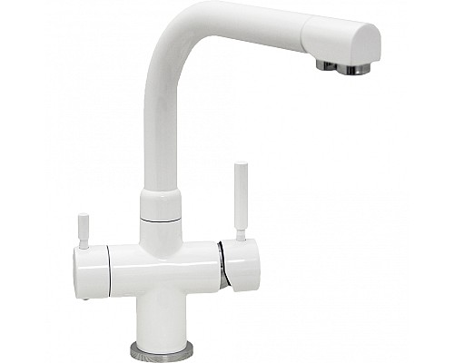 Смеситель для кухни Seaman Barcelone SSL-5383-SG Белый