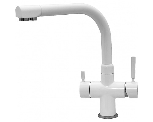 Смеситель для кухни Seaman Barcelone SSL-5383-SG Белый