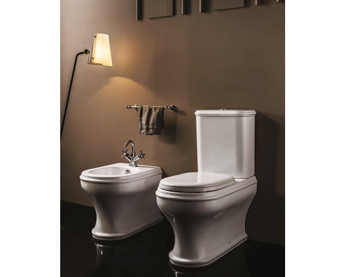 Унитаз компакт Azzurra Charme CHVCMP000000BI/(CHA100/MBP bi) без бачка и сиденья