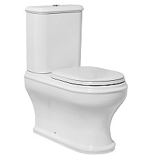 Унитаз компакт Azzurra Charme CHVCMP000000BI/(CHA100/MBP bi) без бачка и сиденья