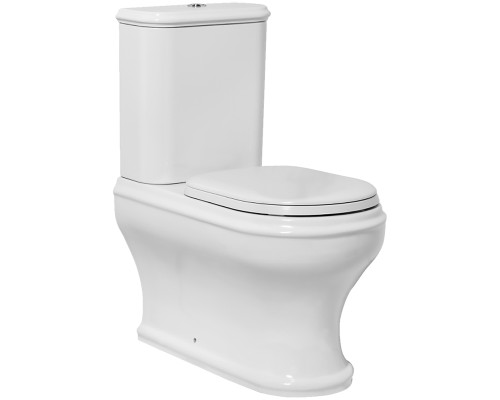 Унитаз компакт Azzurra Charme CHVCMP000000BI/(CHA100/MBP bi) без бачка и сиденья