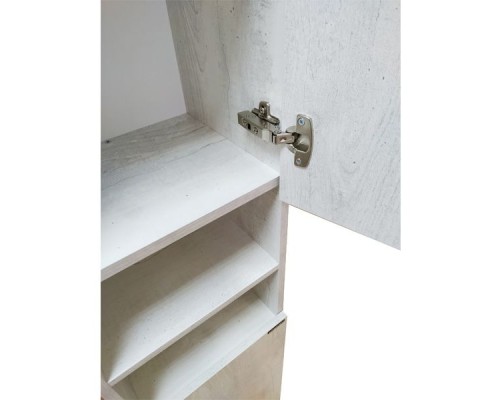 Шкаф пенал Comforty Верона 35 00004137140 подвесной Дуб белый