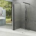 Душевая перегородка Ravak Walk-In Wall 130 профиль Черный стекло Transparent