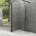 Душевая перегородка Ravak Walk-In Wall 130 профиль Черный стекло Transparent