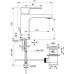 Смеситель для раковины Ideal Standard Cerafine D Серый