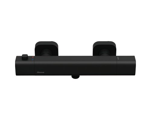 Смеситель для душа Ravak 10° Free X070154 с термостатом Черный матовый