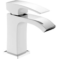 Смеситель для раковины Gappo G07 Белый Хром